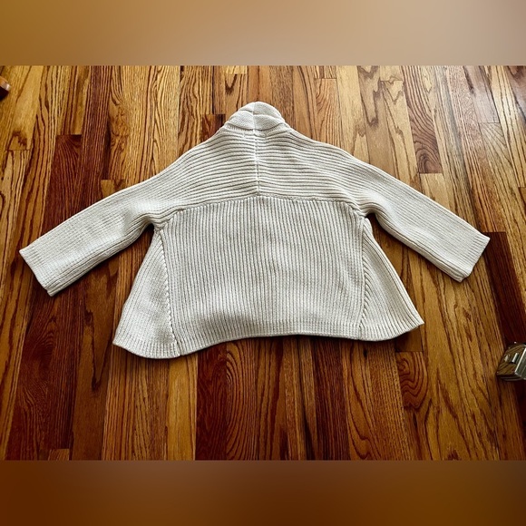 Karen Kane Aztec Beige Open Front Cardigan Women Large 100 percent cotton - Picture 9 of 9